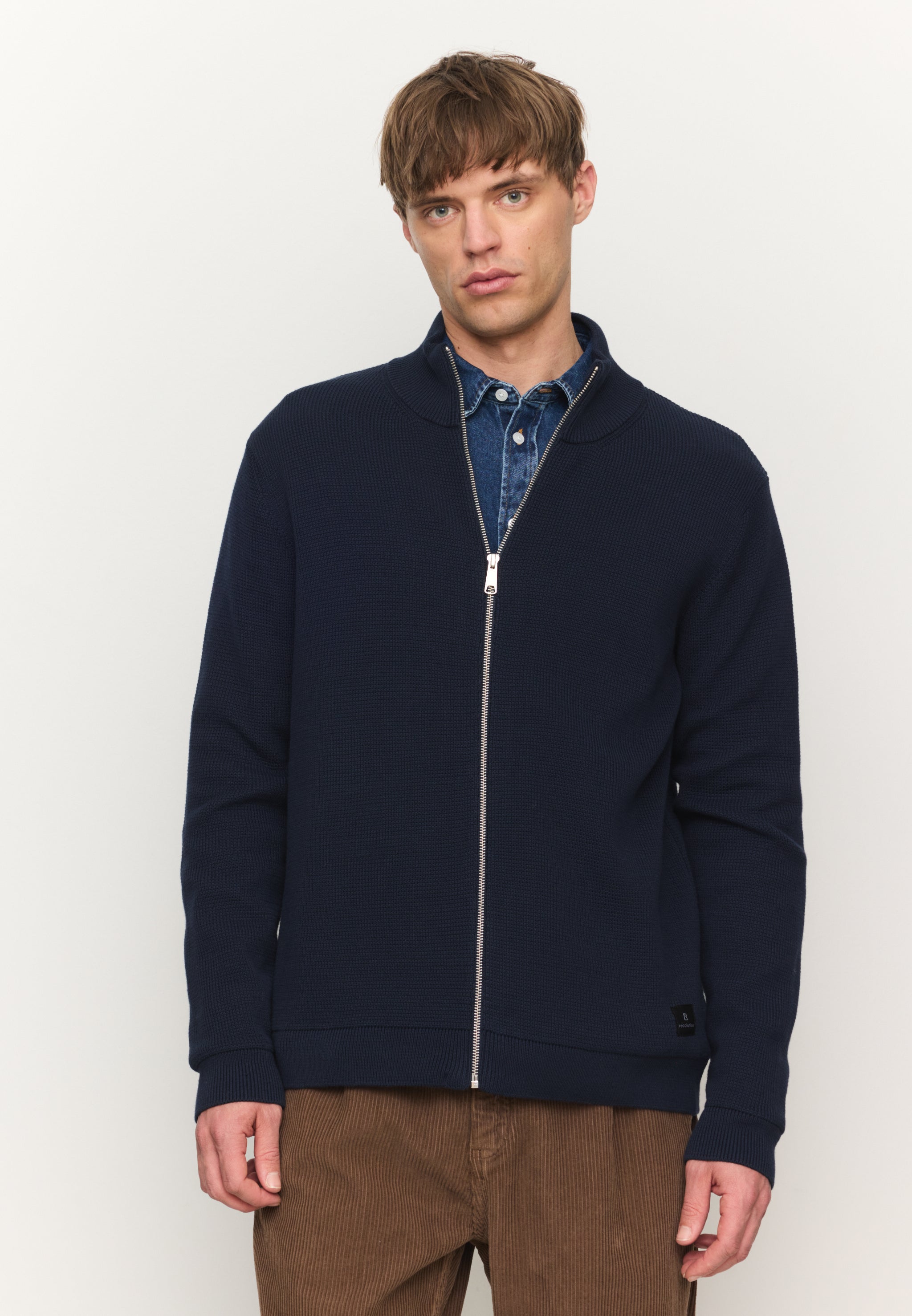 Recolution men vegan Jacket Tarragon Dark Navy