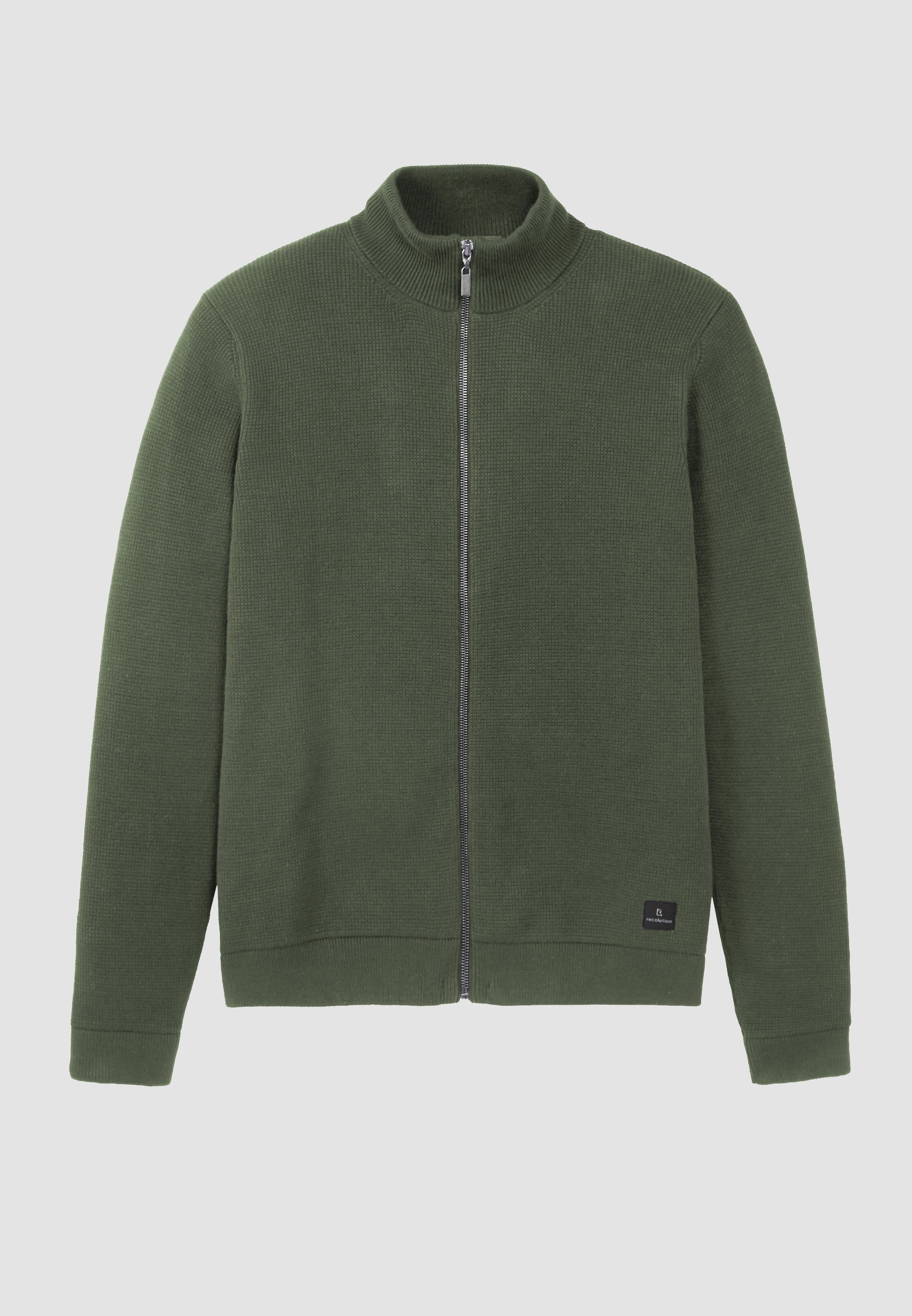 Recolution men vegan Jacket Tarragon Dark Khaki