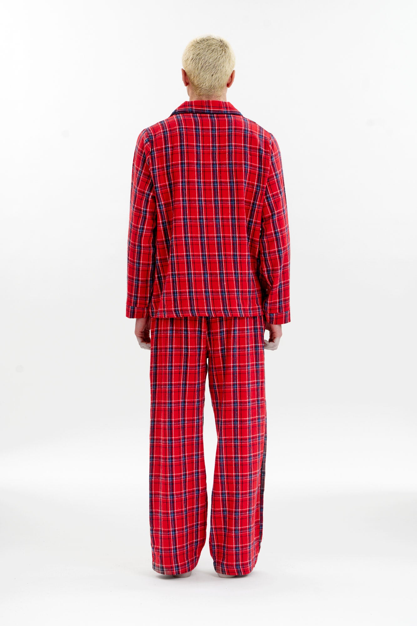 KOMODO men vegan Pyjama Set Jim Jam Red
