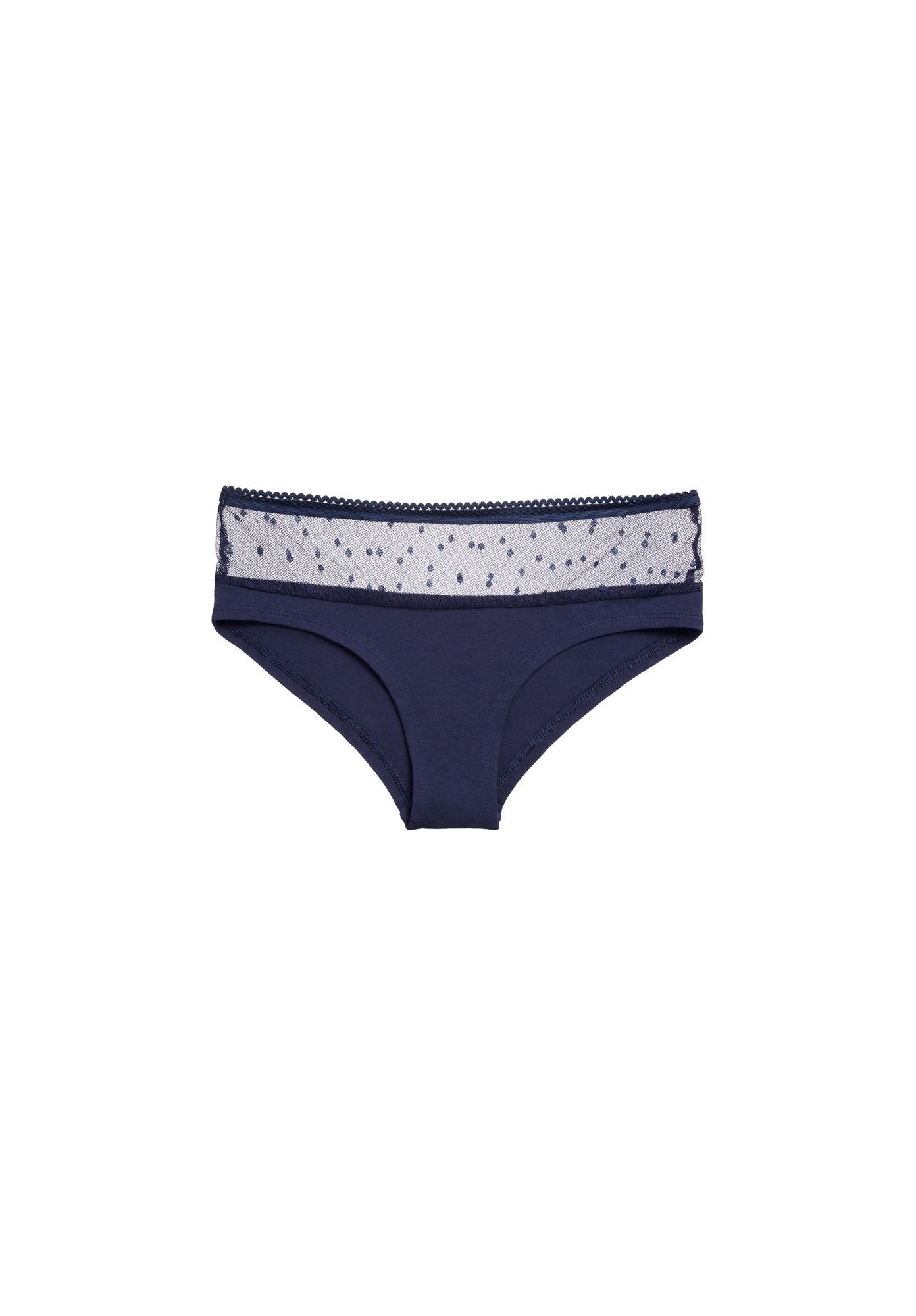 ThokkThokk womens vegan Multipack 3x Briefs Netlace Midnight
