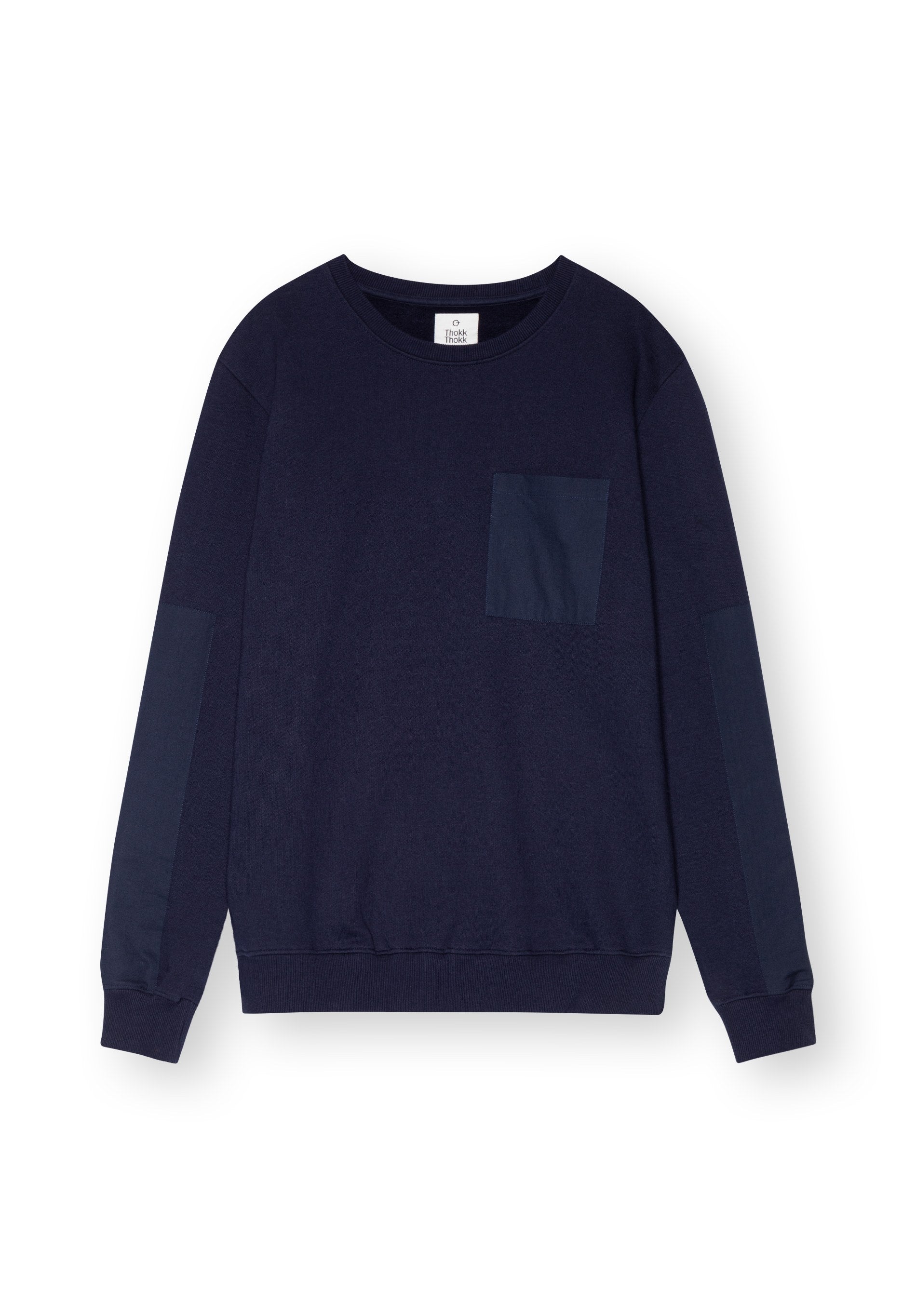 ThokkThokk men vegan Sweater Dark Navy