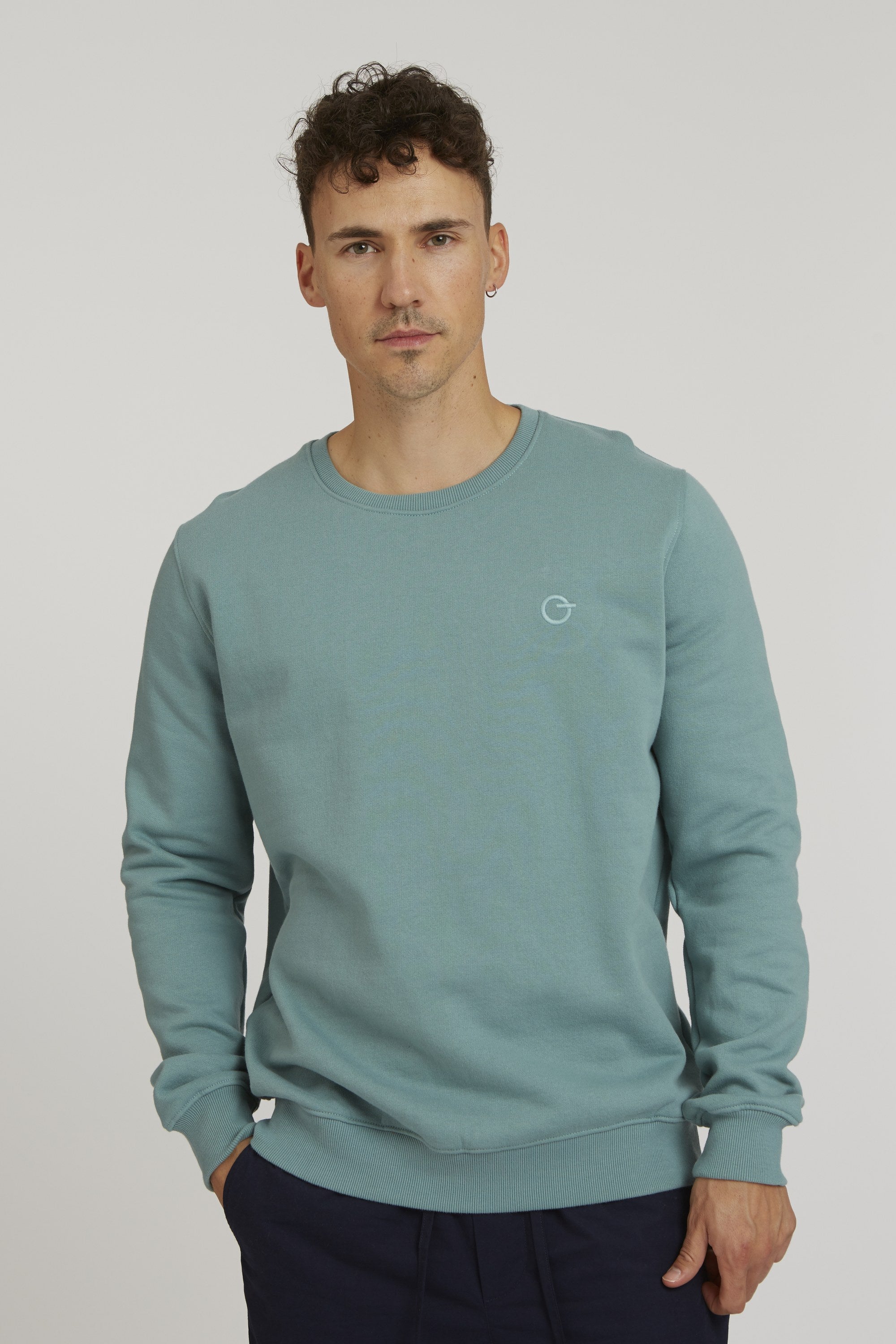 THOKKTHOKK Herren vegan Pullover Soft Moss