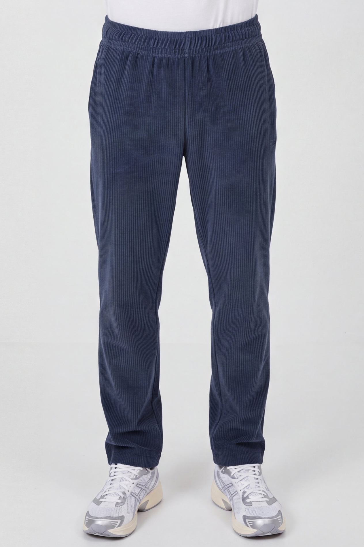 ORGANICATION Herren vegan Jogginghose Aus Cord Weich Indigo