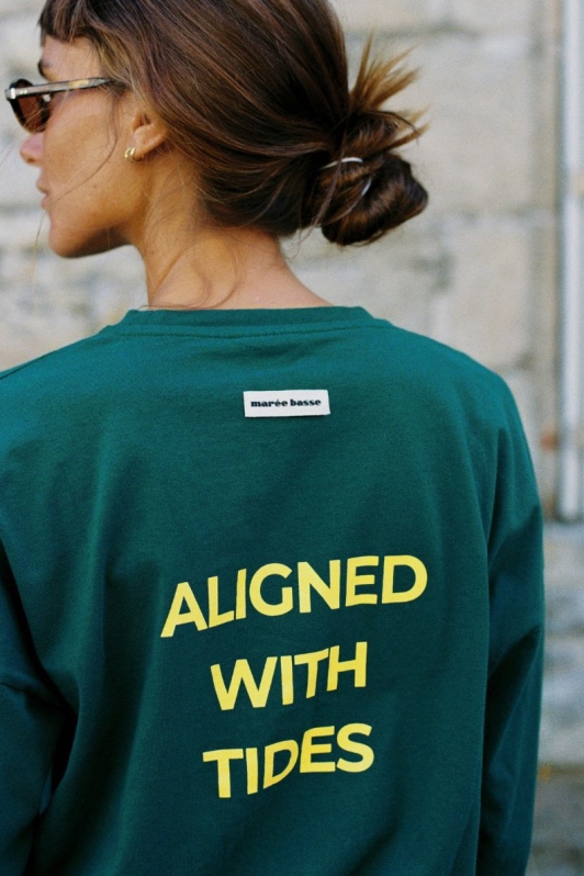 N&Atilde;&copy;n&Atilde;&copy;s Damen vegan T-Shirt Maelle Gr&Atilde;&frac14;n