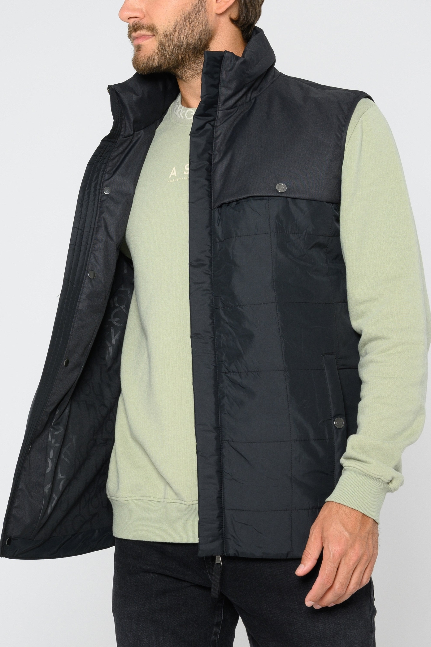 ThokkThokk men vegan Vest Black