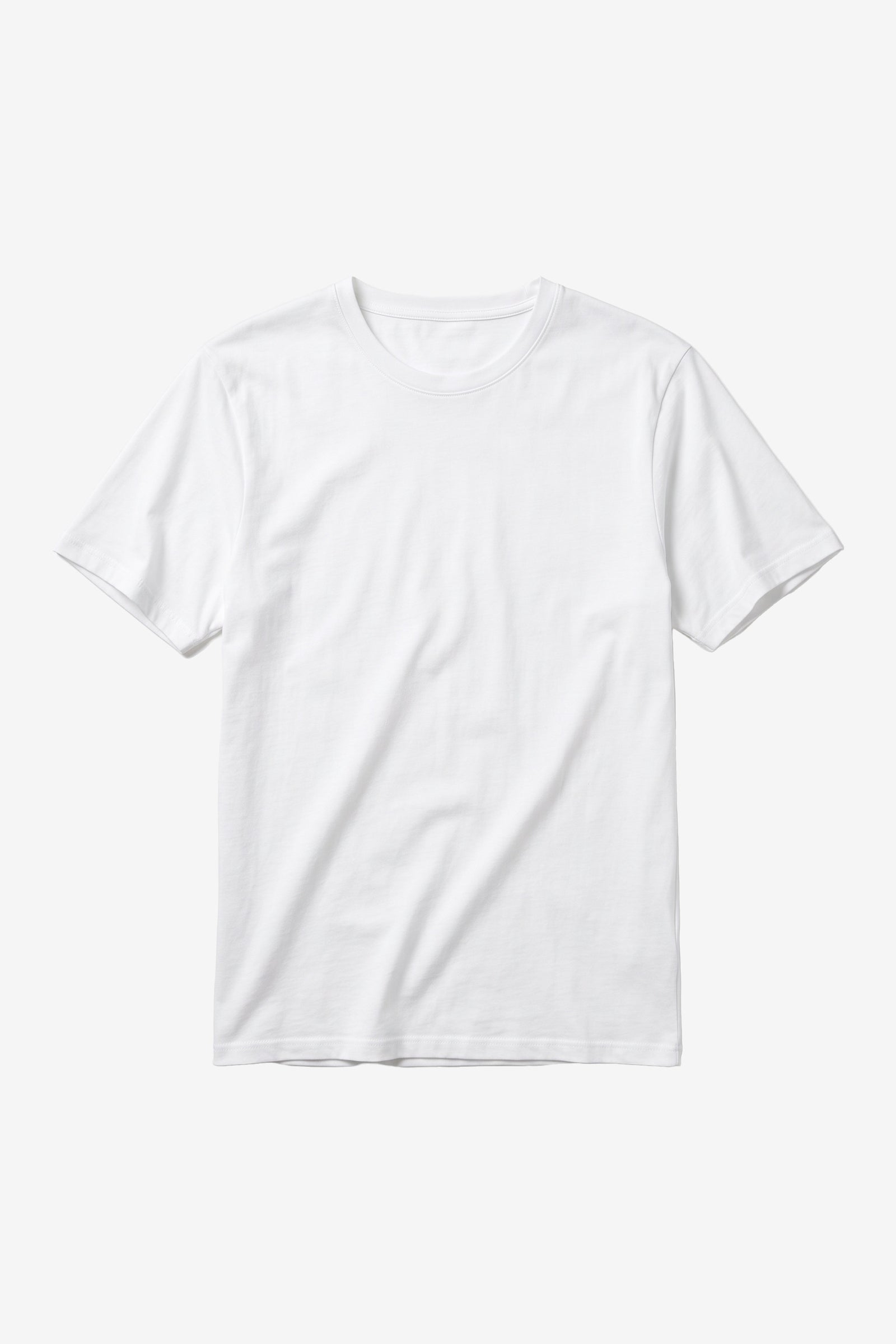KnowledgeCotton Apparel Herren vegan T-Shirt Mercerized Strahlend Wei&Atilde;Ÿ