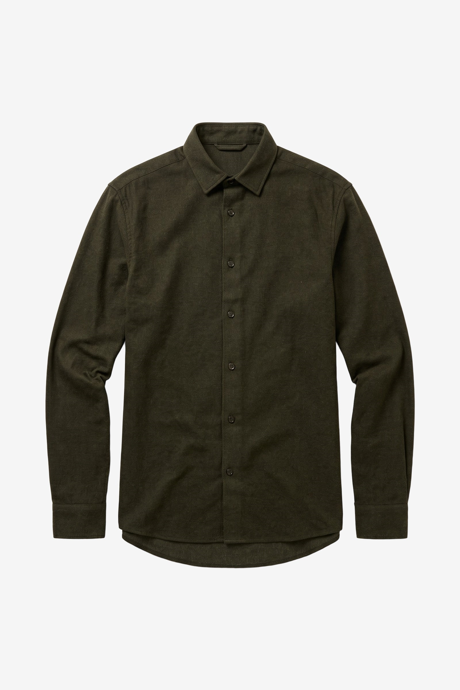 KnowledgeCotton Apparel Herren vegan Hemd Dune Regular Flanell Forest Nachtgr&Atilde;&frac14;n