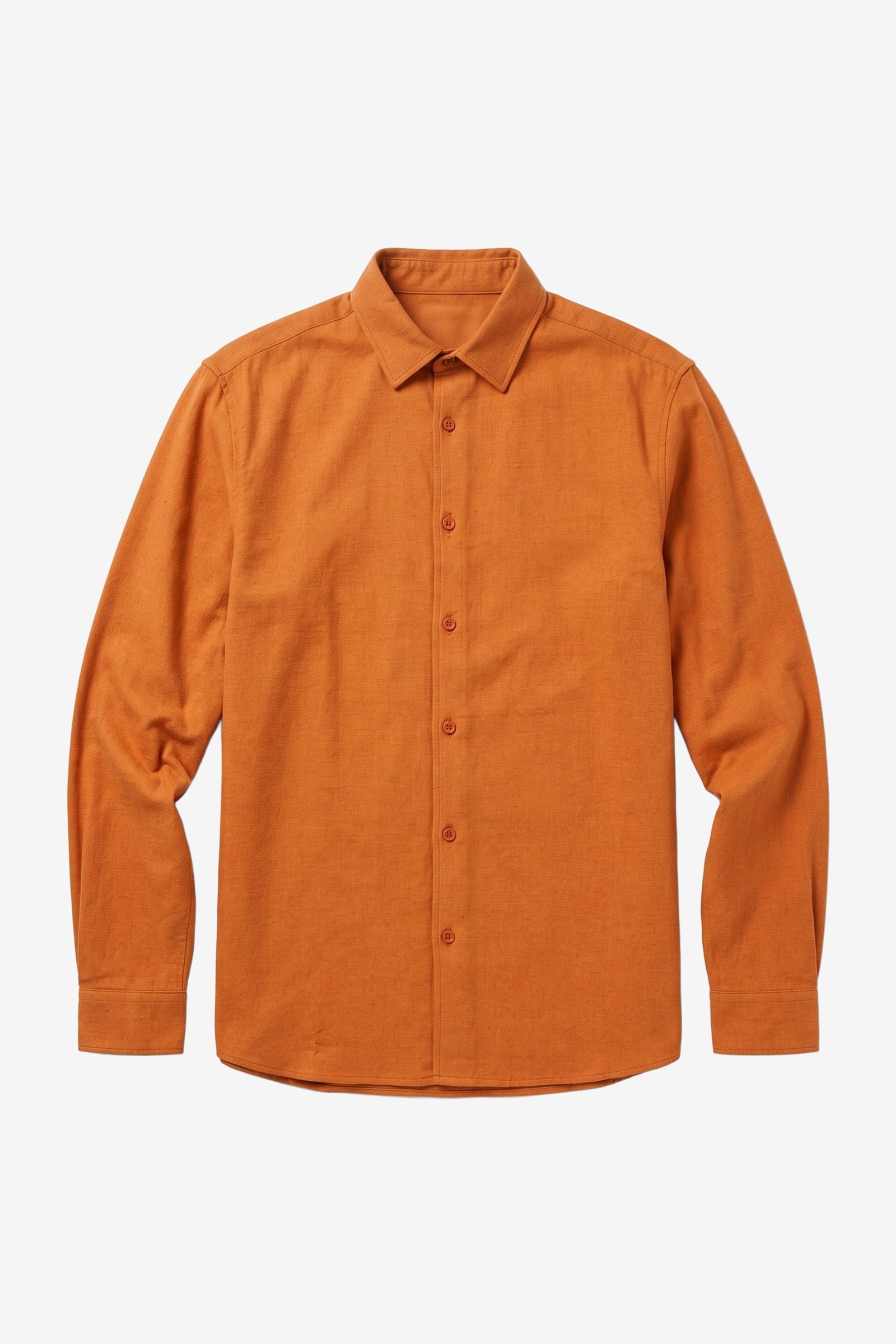 KnowledgeCotton Apparel Herren vegan Hemd Dune Regular Aus Flanell Farbe Golden Oak