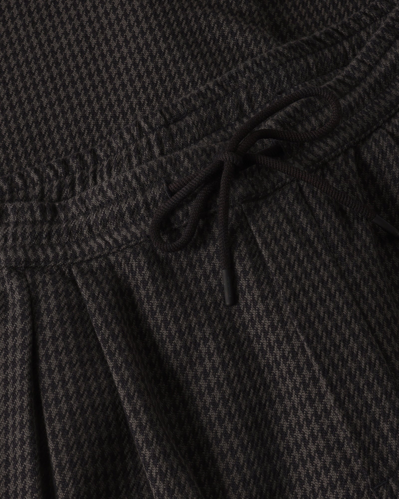 KnowledgeCotton Apparel men vegan Pants Ozone Relaxed Houndstooth Grey Check