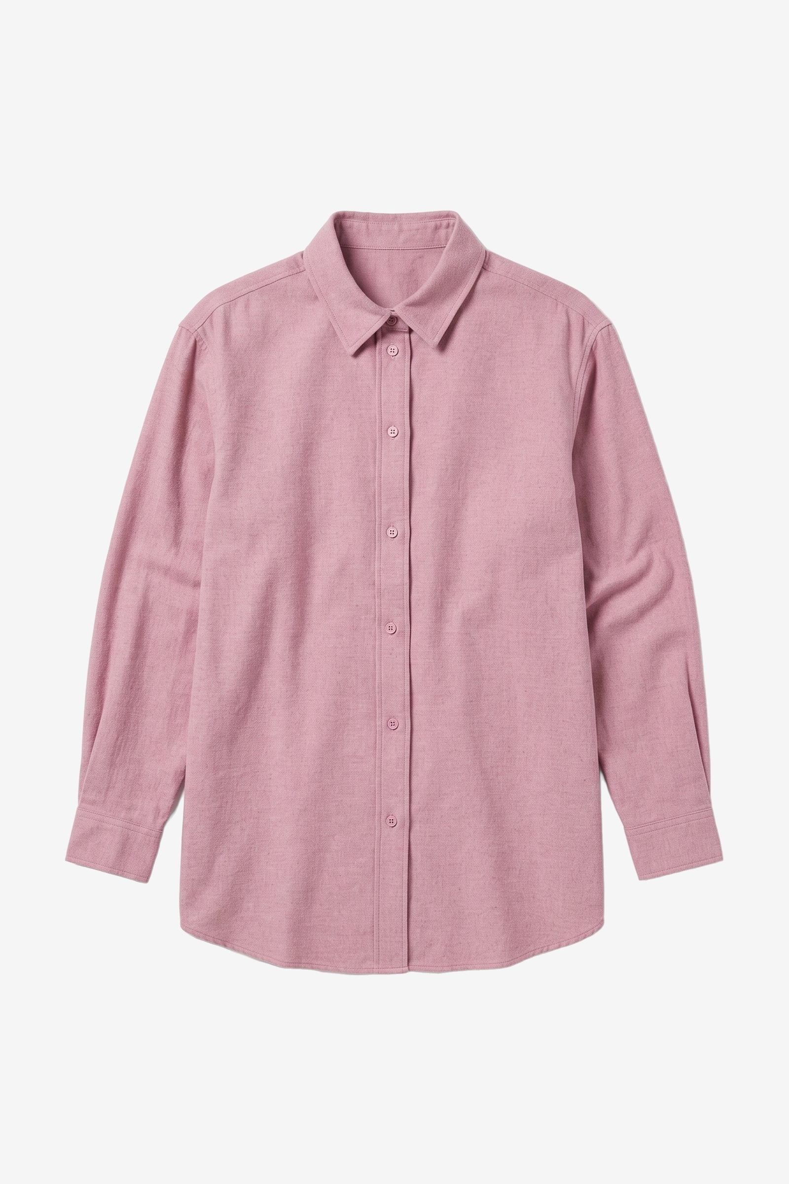 KnowledgeCotton Apparel womens vegan Shirt Vega Relaxed Flannel Orchid Haze