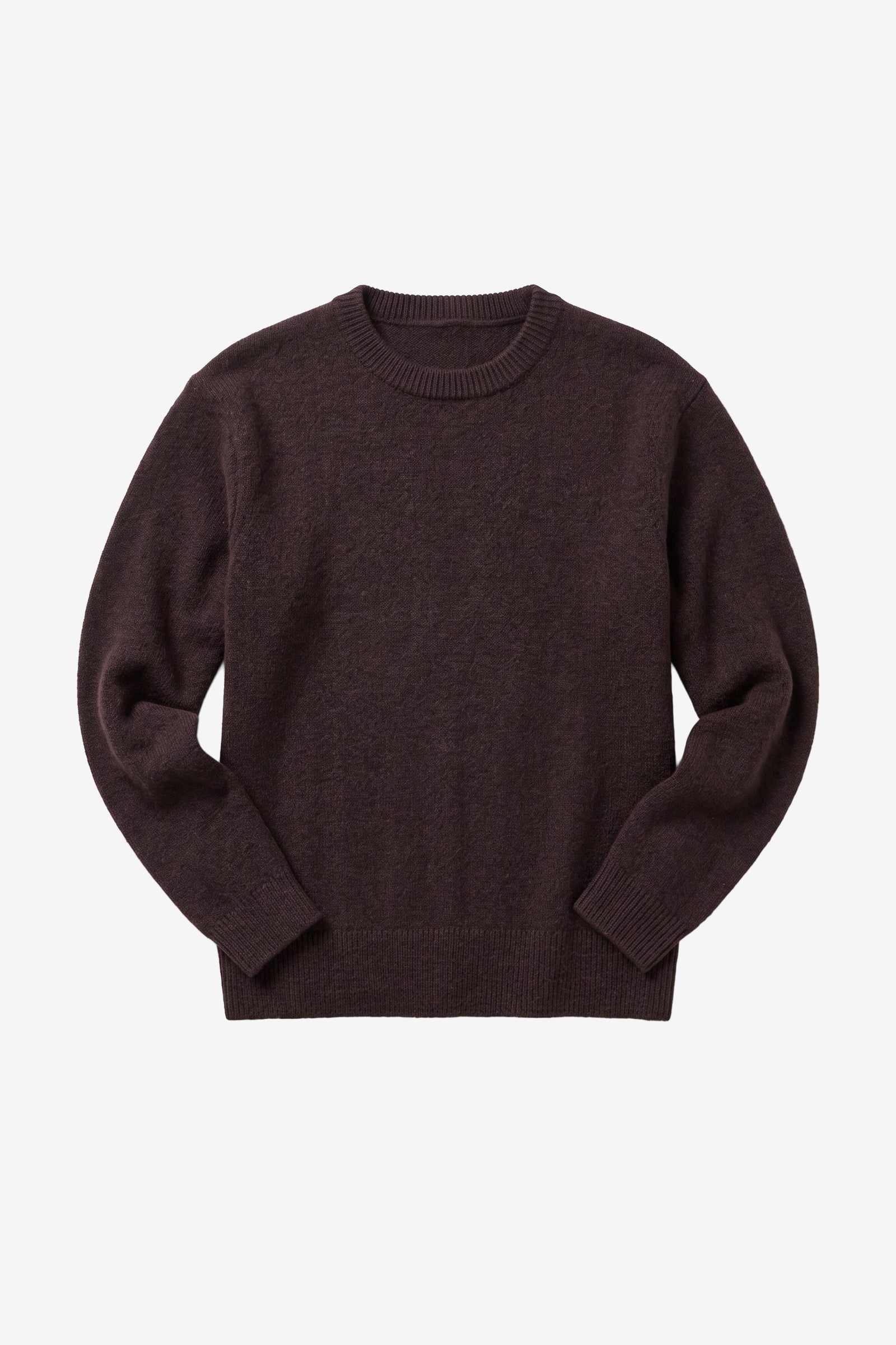 KnowledgeCotton Apparel Herren vegan Pullover Souffl&Atilde;&copy; Garn Chocolate Torte