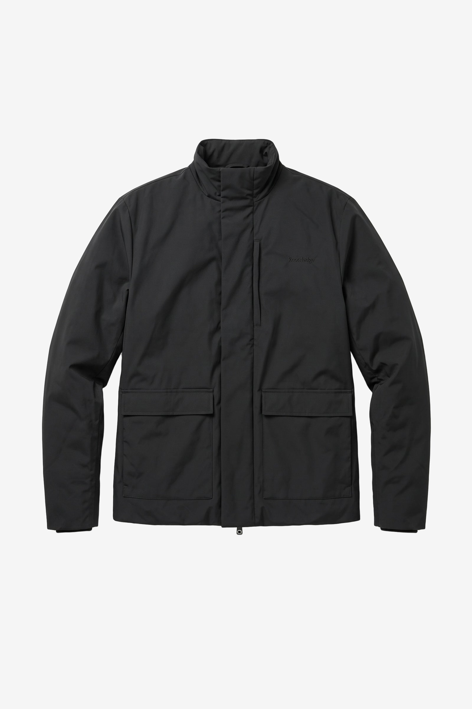 KnowledgeCotton Apparel Herren vegan Softshell Jacke Schwarz Jet