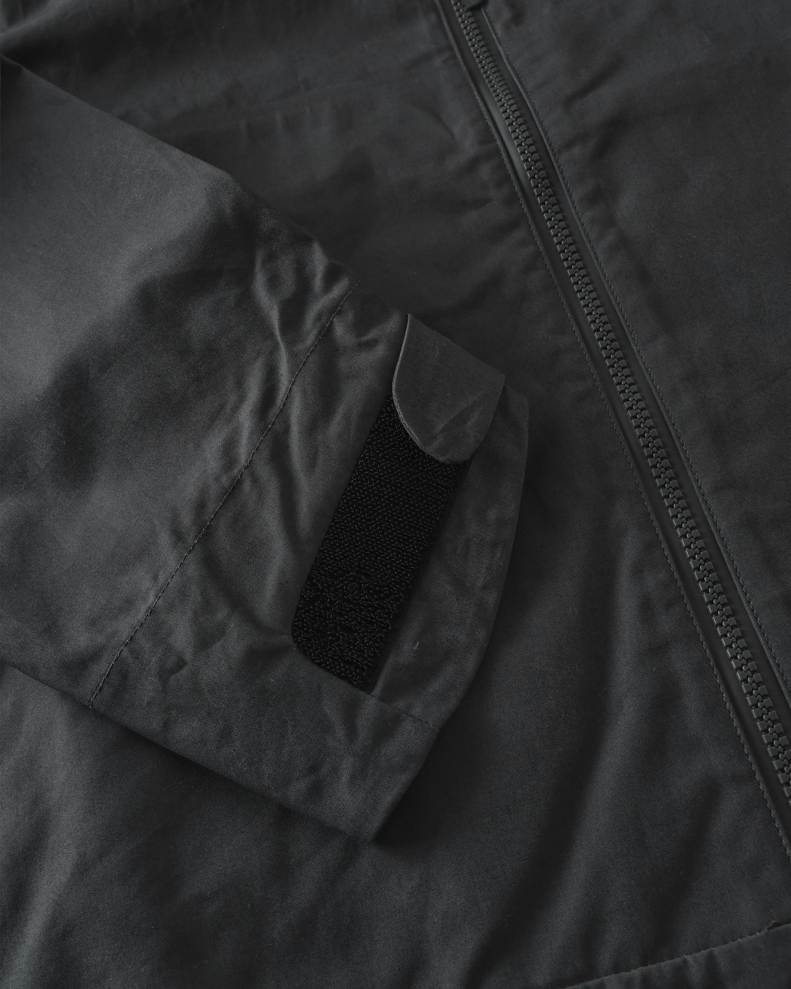 KnowledgeCotton Apparel men vegan Shell Jacket Vent Canvas 200 Volcanic Ash