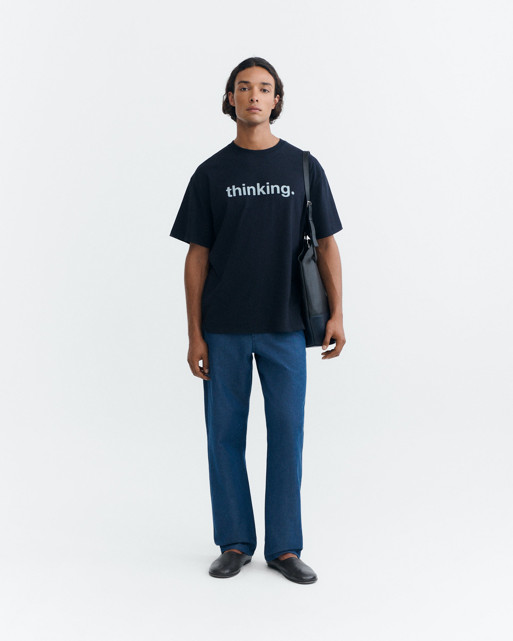 Thinking MU men vegan Jeans Straight Leg David Natural Indigo