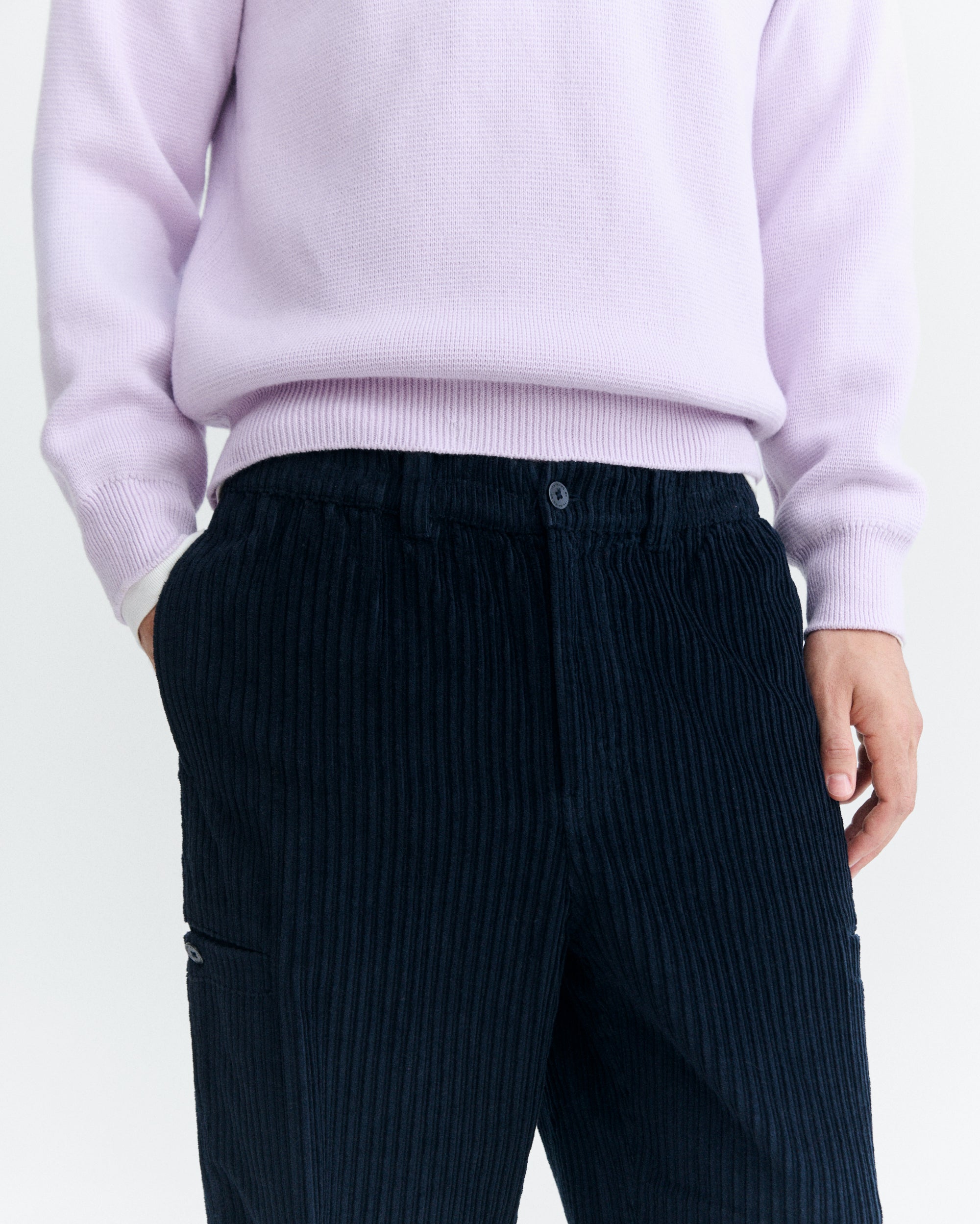 Thinking MU men vegan Cargo Pants Maxwell Navy