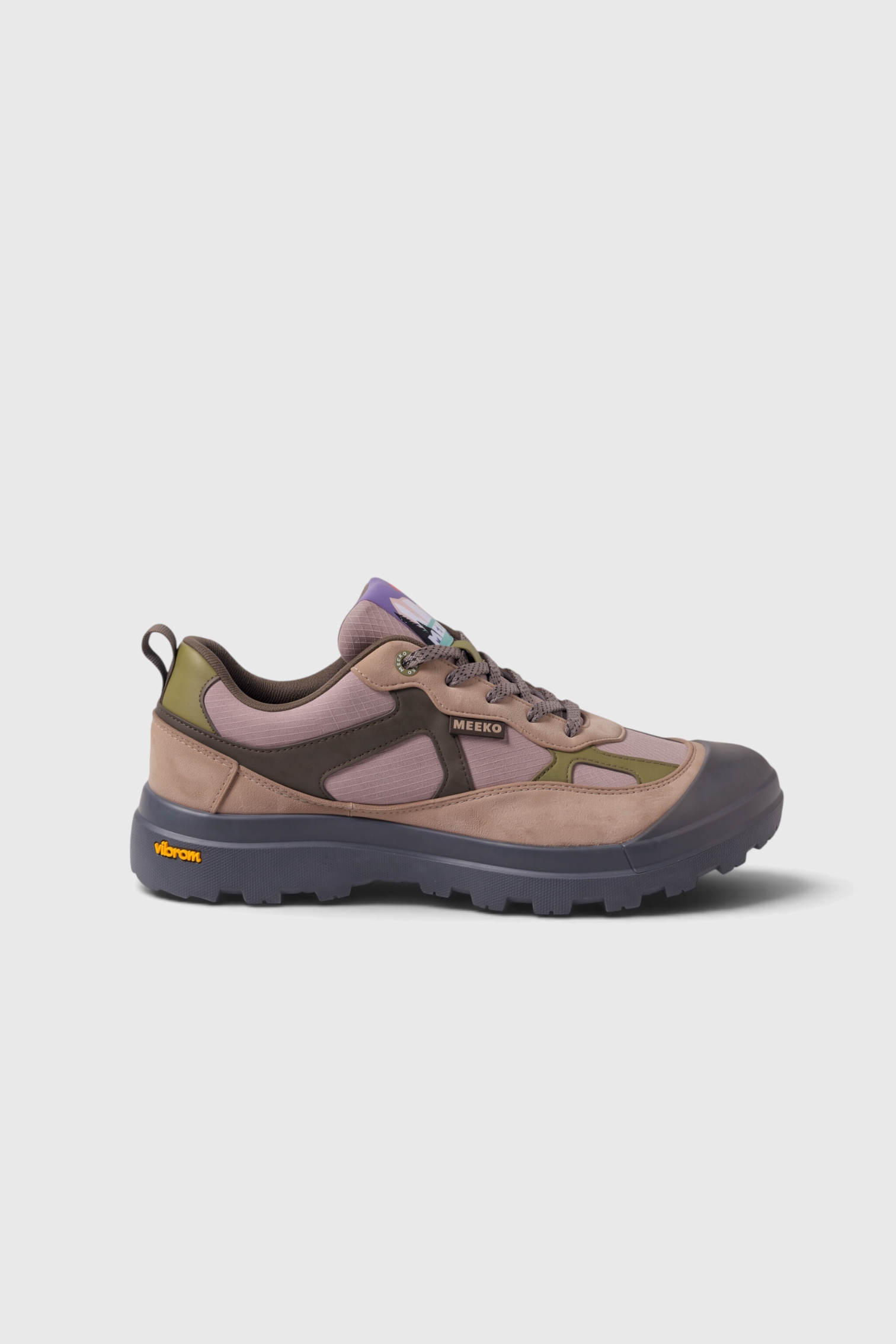 MEEKO Herren vegan Sneaker Nanuk Moosgr&Atilde;&frac14;n