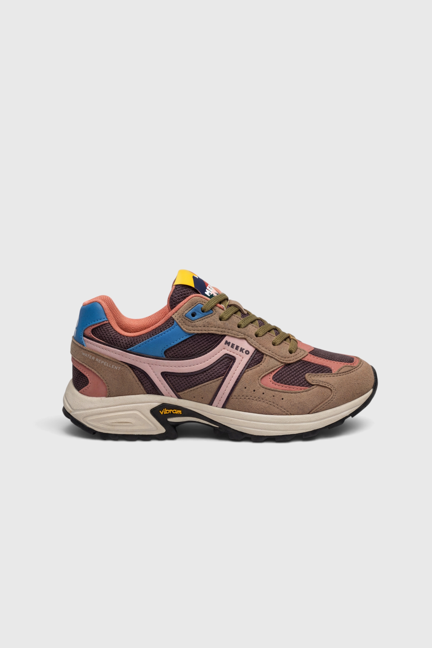 MEEKO Herren vegan Sneaker Capra Natif Braun