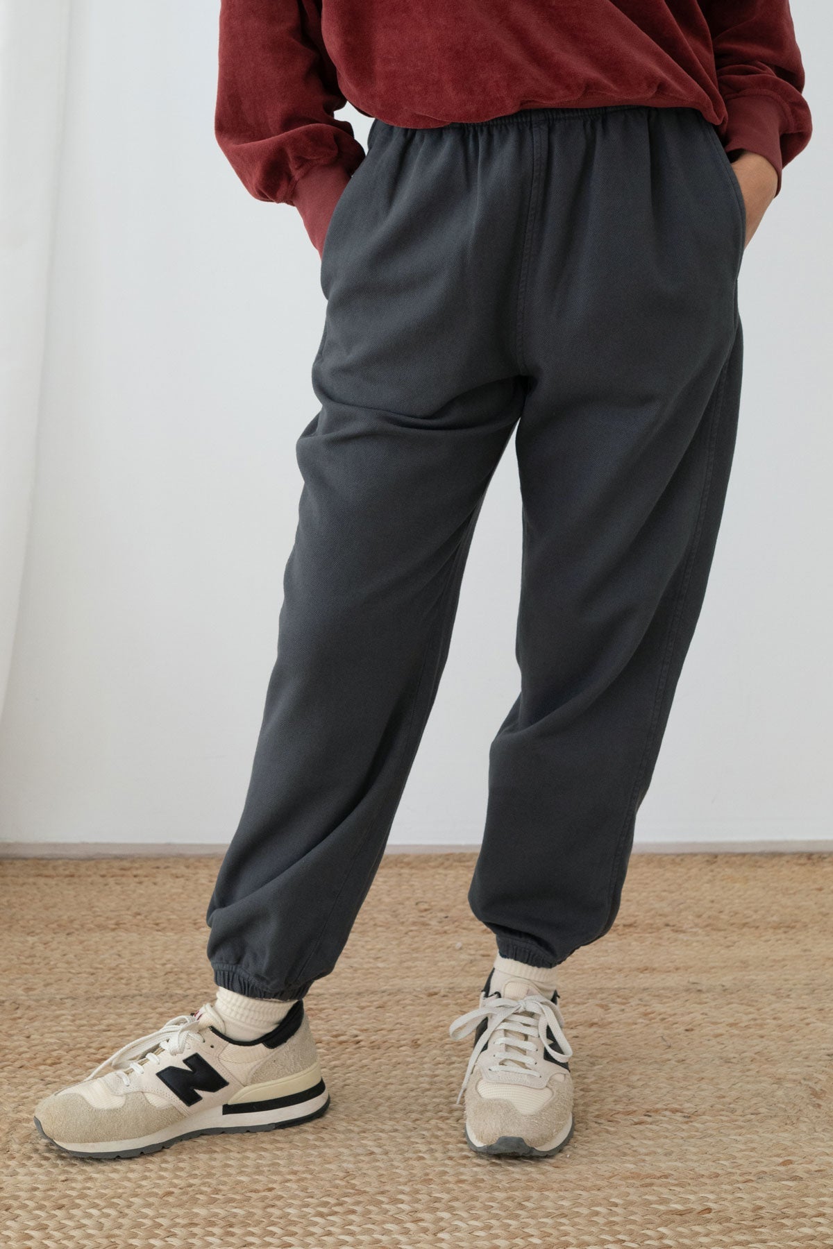 TWOTHIRDS Damen vegan Hose Solmara Dark Sand