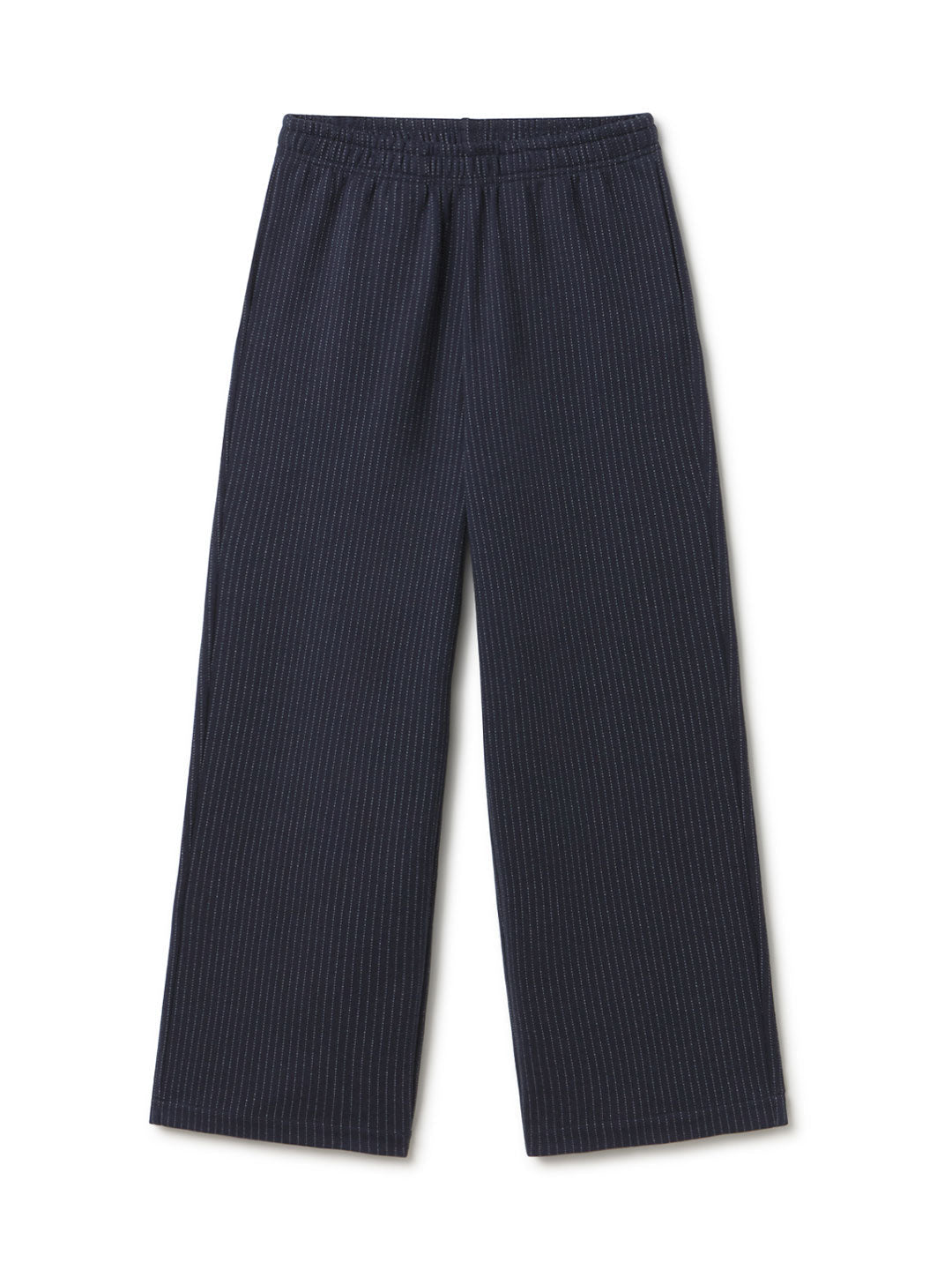 TWOTHIRDS womens vegan Pants Maipo Diplomatic Navy Stripes
