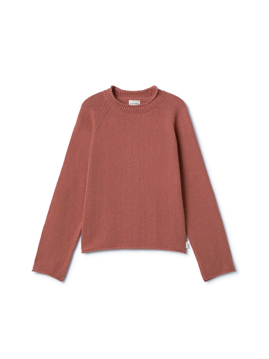 TWOTHIRDS womens vegan Sweater Glen Adobe Rose