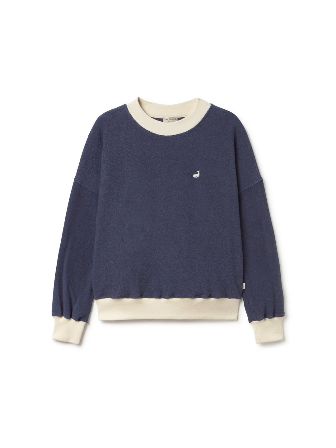 TWOTHIRDS womens vegan Sweatshirt Bequia Navy