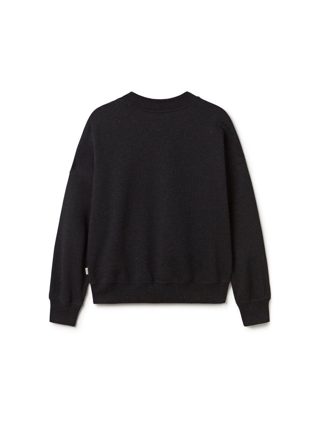 TWOTHIRDS womens vegan Sweatshirt Bobitz Black Multicolour Neps