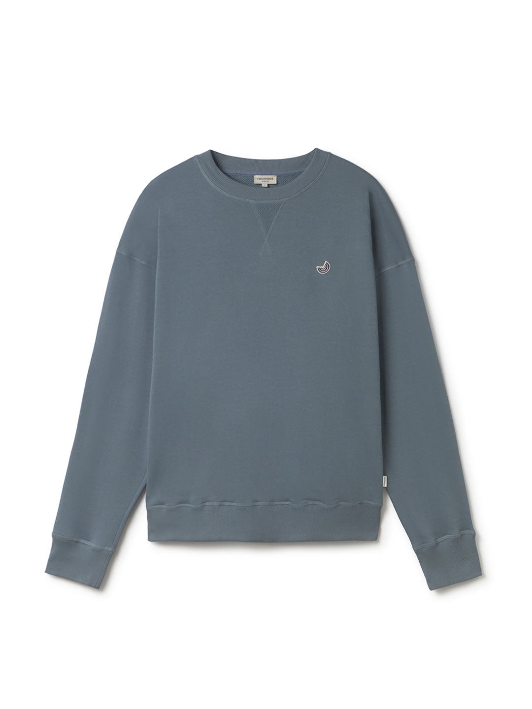 TWOTHIRDS men vegan Sweatshirt Hagenmiddle Storm Blue