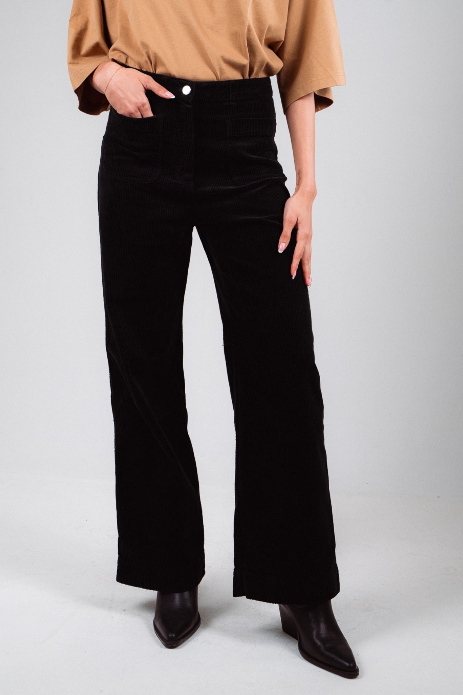 C&Atilde;&acute;tel&Atilde;&copy; Damen vegan Hose Von Jane Black