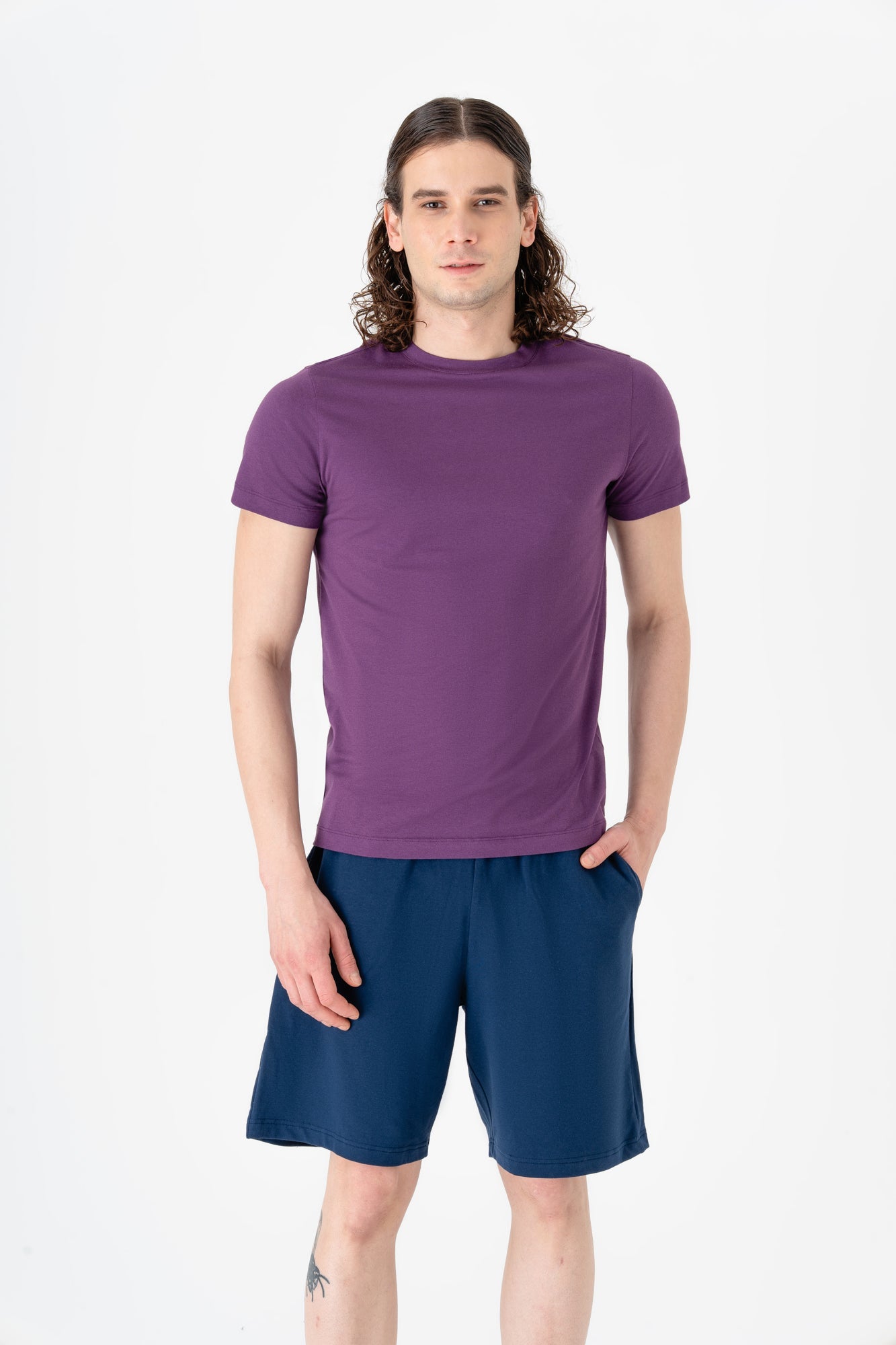 True North men vegan T-Shirt Wineberry