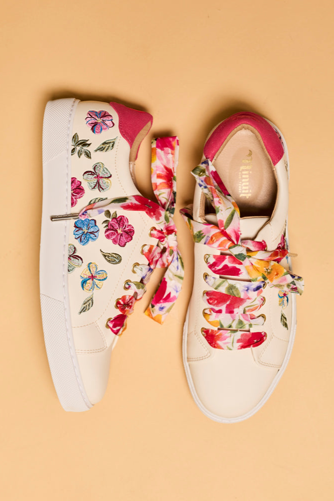Minuit Sur Terre Damen vegan Sneaker Virevolte Panach&Atilde;&copy;e Mehrfarbig