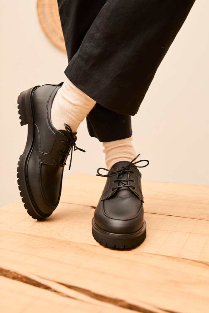 Minuit Sur Terre womens vegan Shoes Camden Black