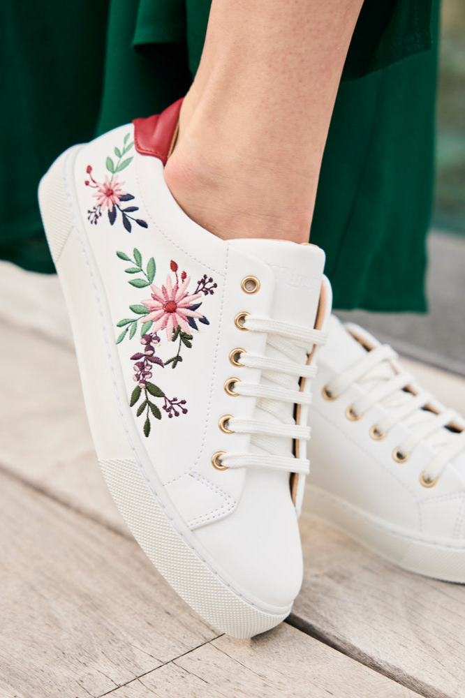 Minuit Sur Terre Damen vegan Sneaker Virevolte Dame De Minuit Rosa