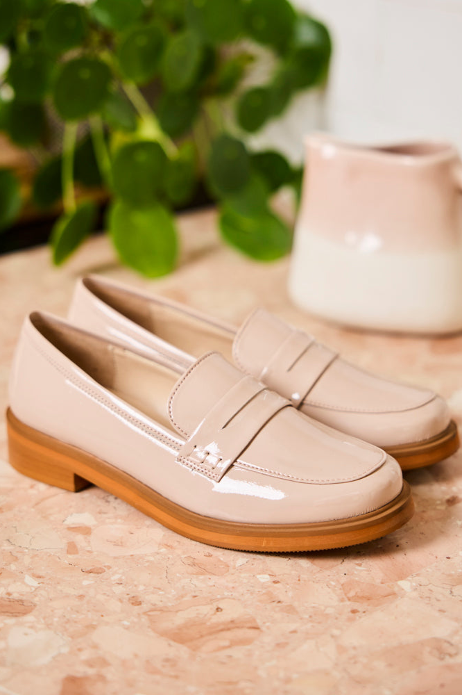 Minuit Sur Terre Damen vegan Loafer Accord Dune