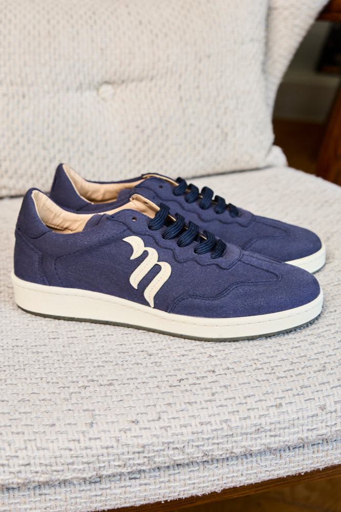 Minuit Sur Terre men vegan Sneakers Ubac Midnight Blue