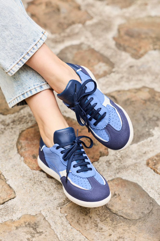 Minuit Sur Terre men vegan Sneakers Rive Cobalt Blue