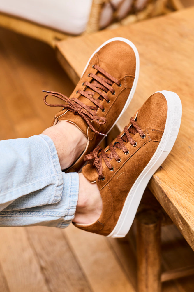 Minuit Sur Terre men vegan Sneakers Tennessee Hazelnut Brown