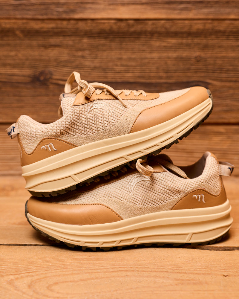 Minuit Sur Terre men vegan Sneakers Tempo Beige