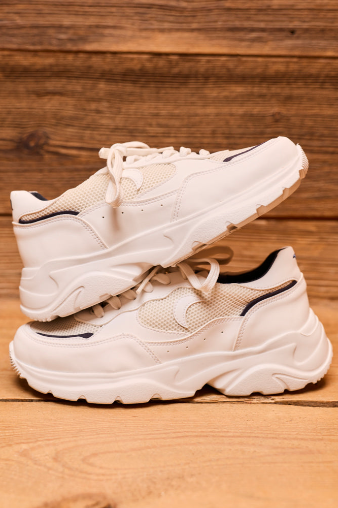 Minuit Sur Terre Herren vegan Sneaker Nuvia Wei&Atilde;Ÿ