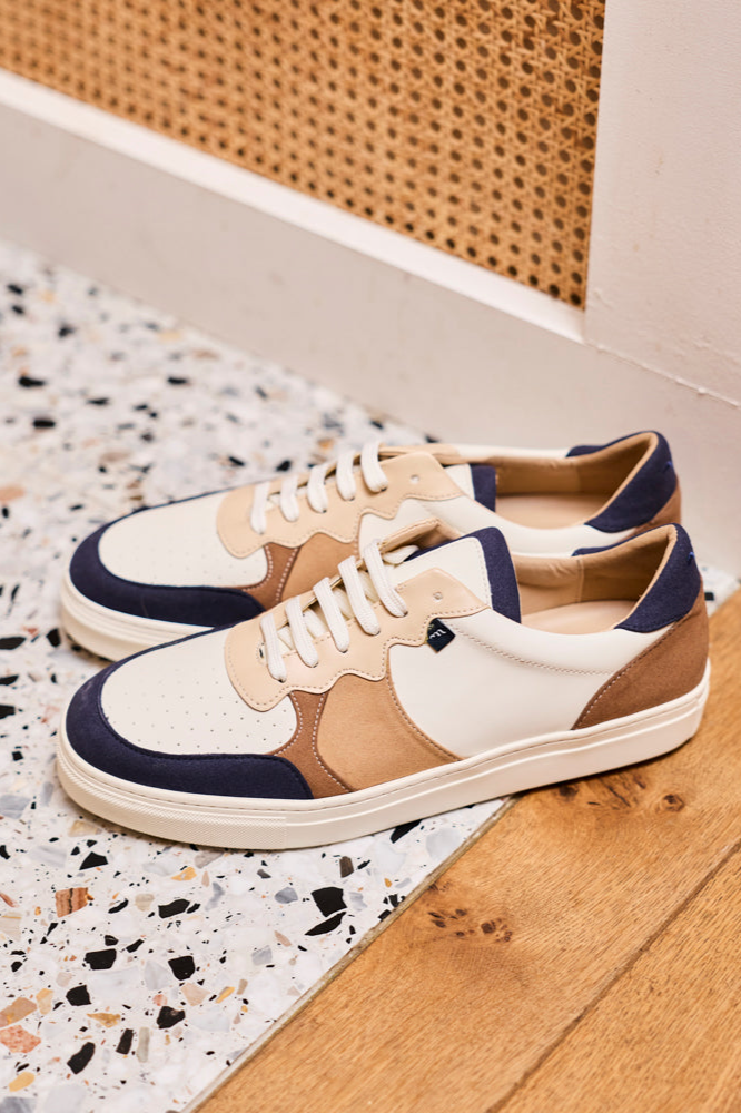 Minuit Sur Terre men vegan Sneakers Barkley Beige