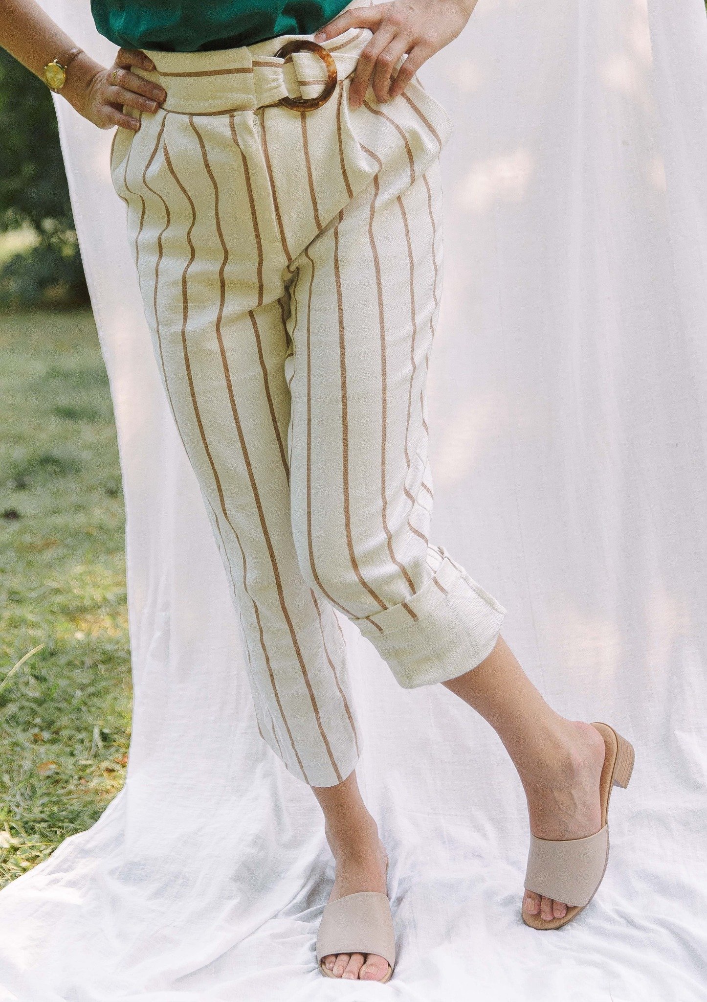 Sharon Woods womens vegan Mules Jane Off White