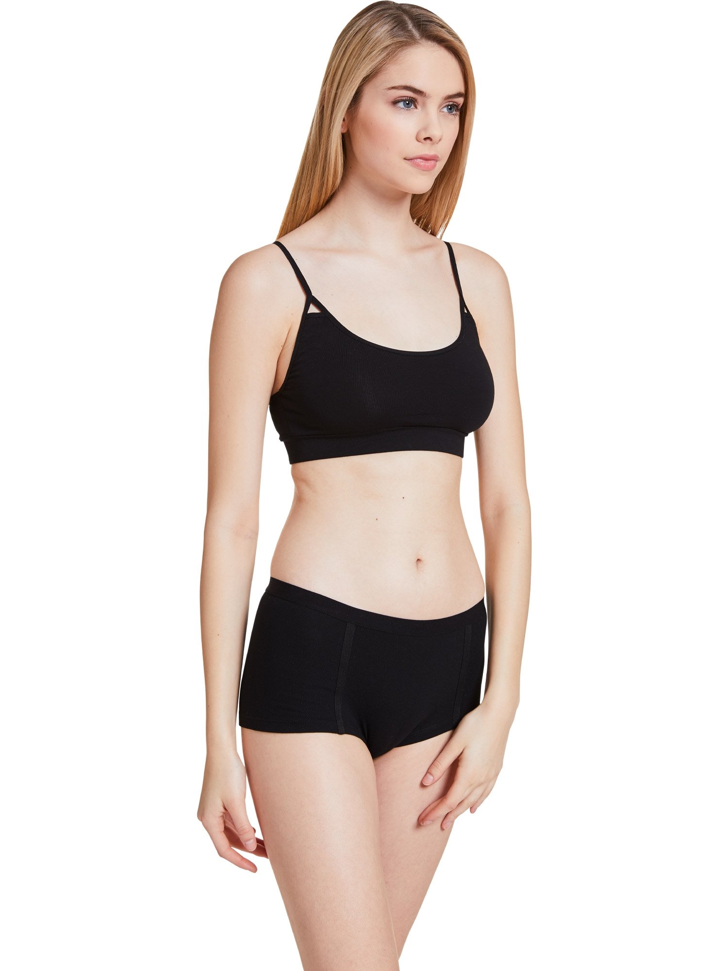 VATTER womens vegan Shorts Emma Black