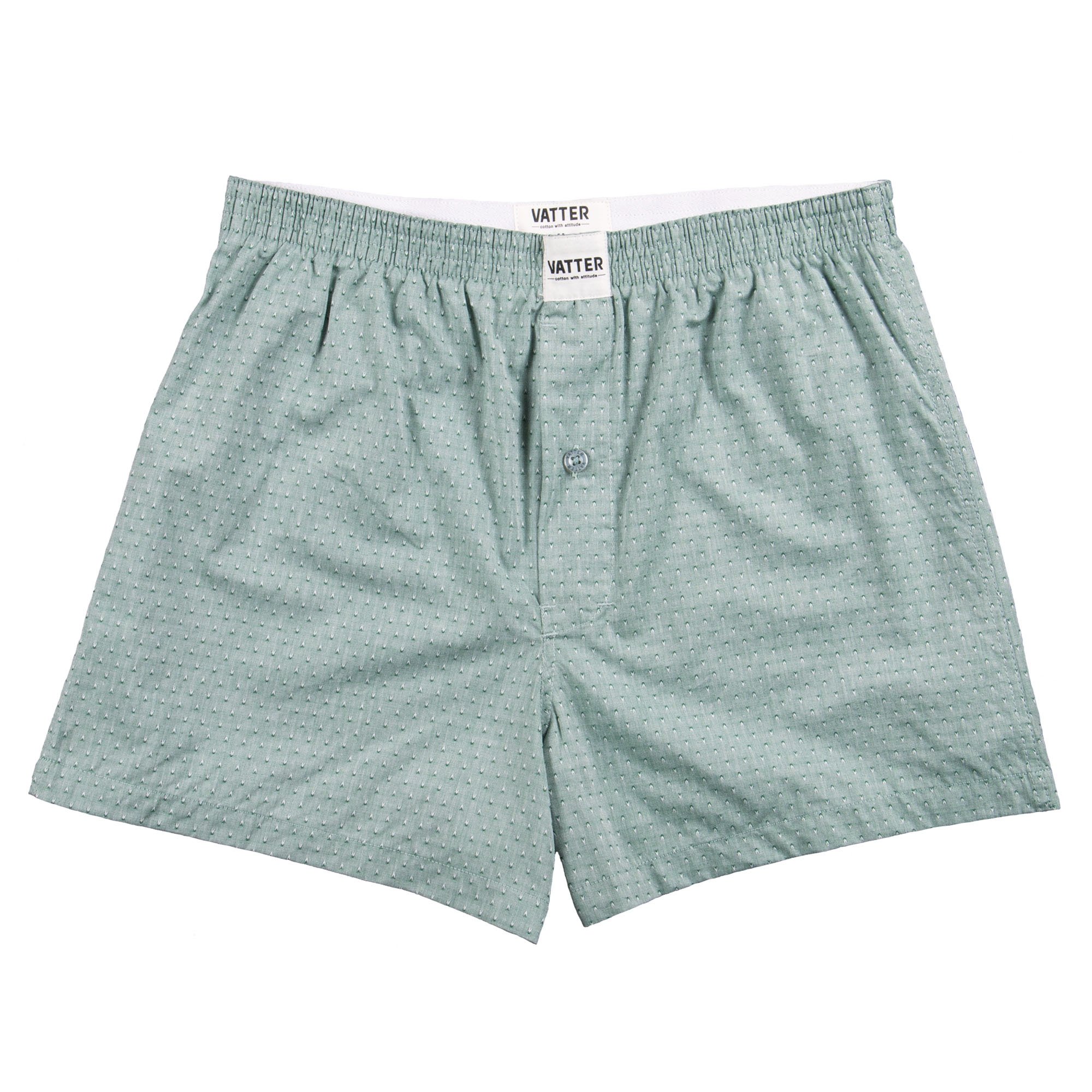 VATTER Boxer Shorts Larry Green Dobby
