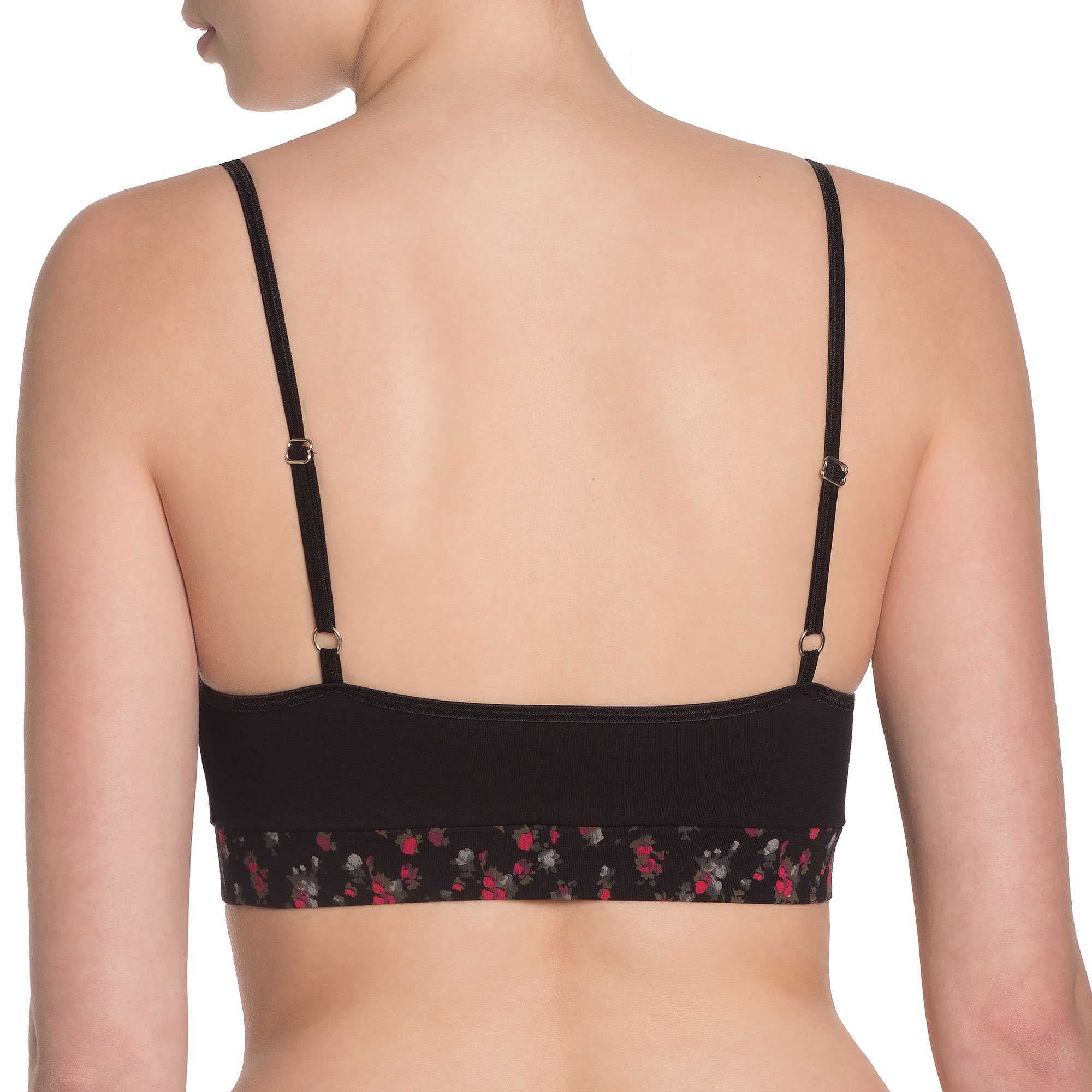 VATTER womens vegan Bralette Paula Small Flowers