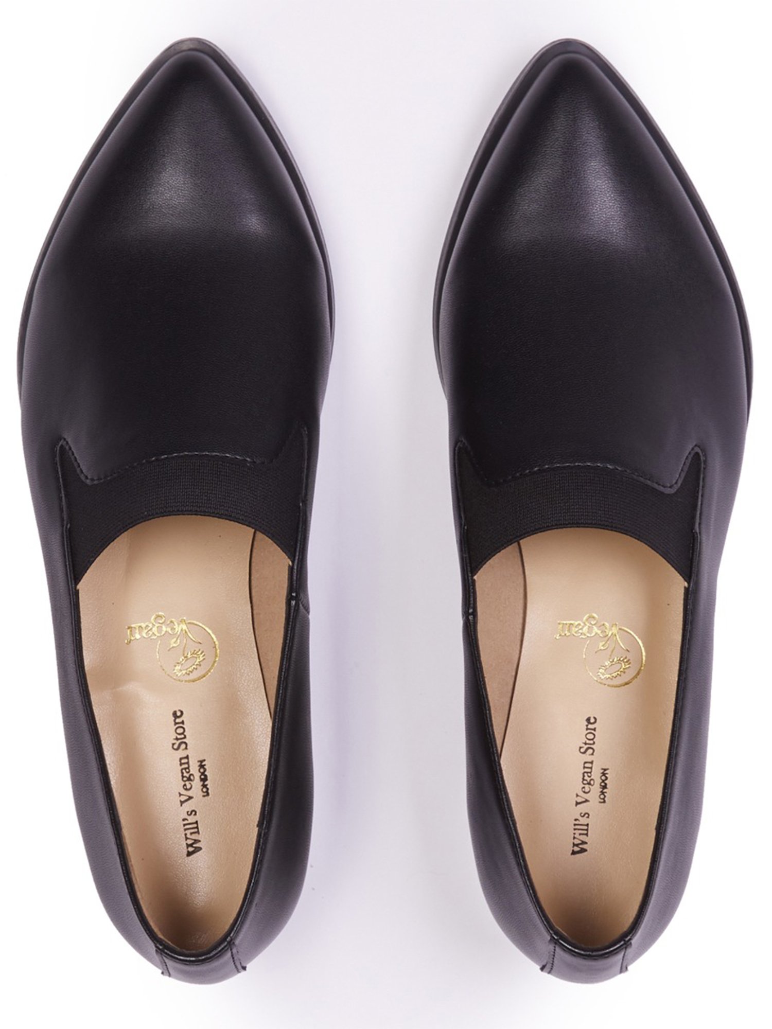 41447 - Wills Vegan Store Damen vegan Loafer The Derby Schwarz