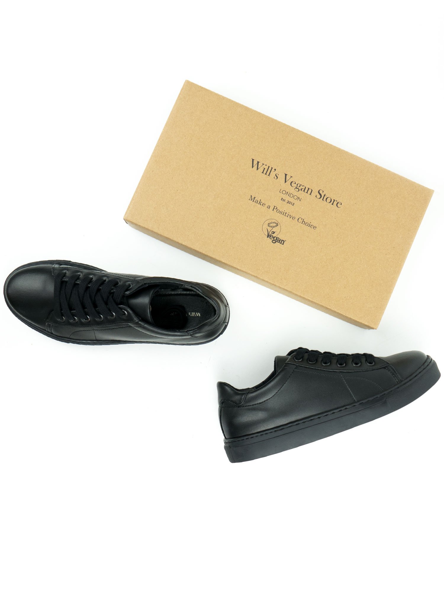 Will's Vegan Store Sneakers Ny Zwart