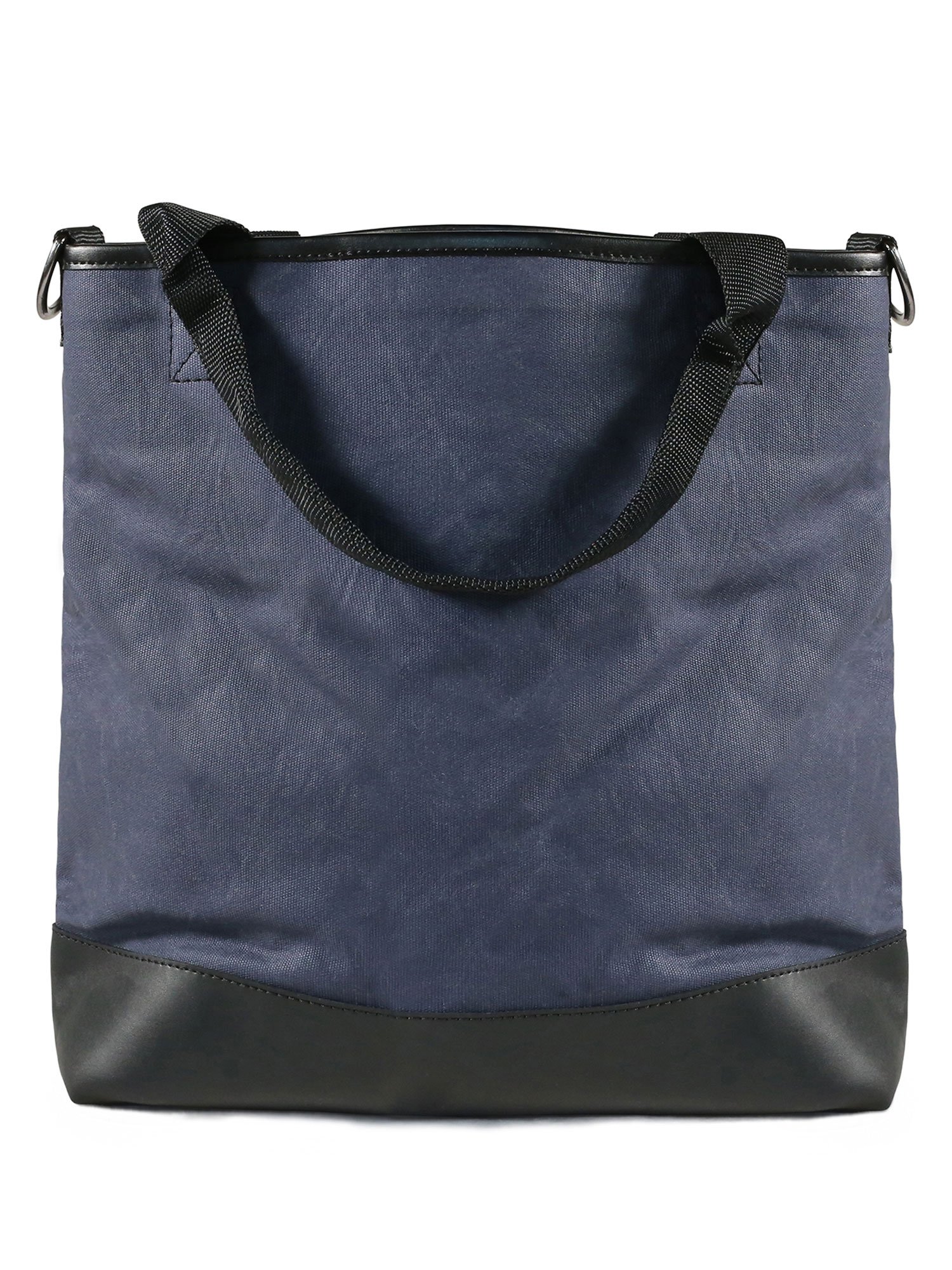 Will's Vegan Store Tote Donkerblauw Zwart