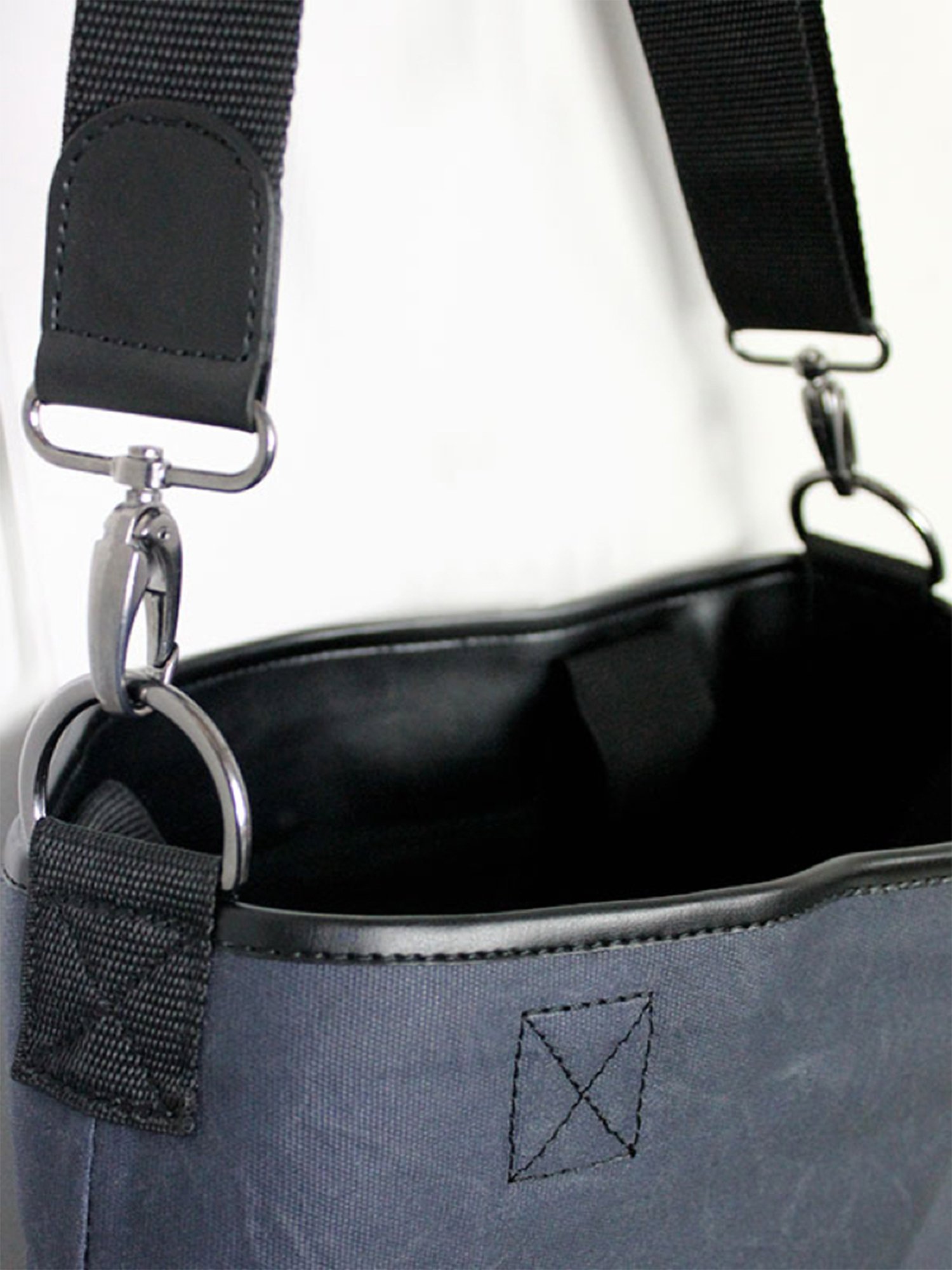 Will's Vegan Store Tote Donkerblauw Zwart