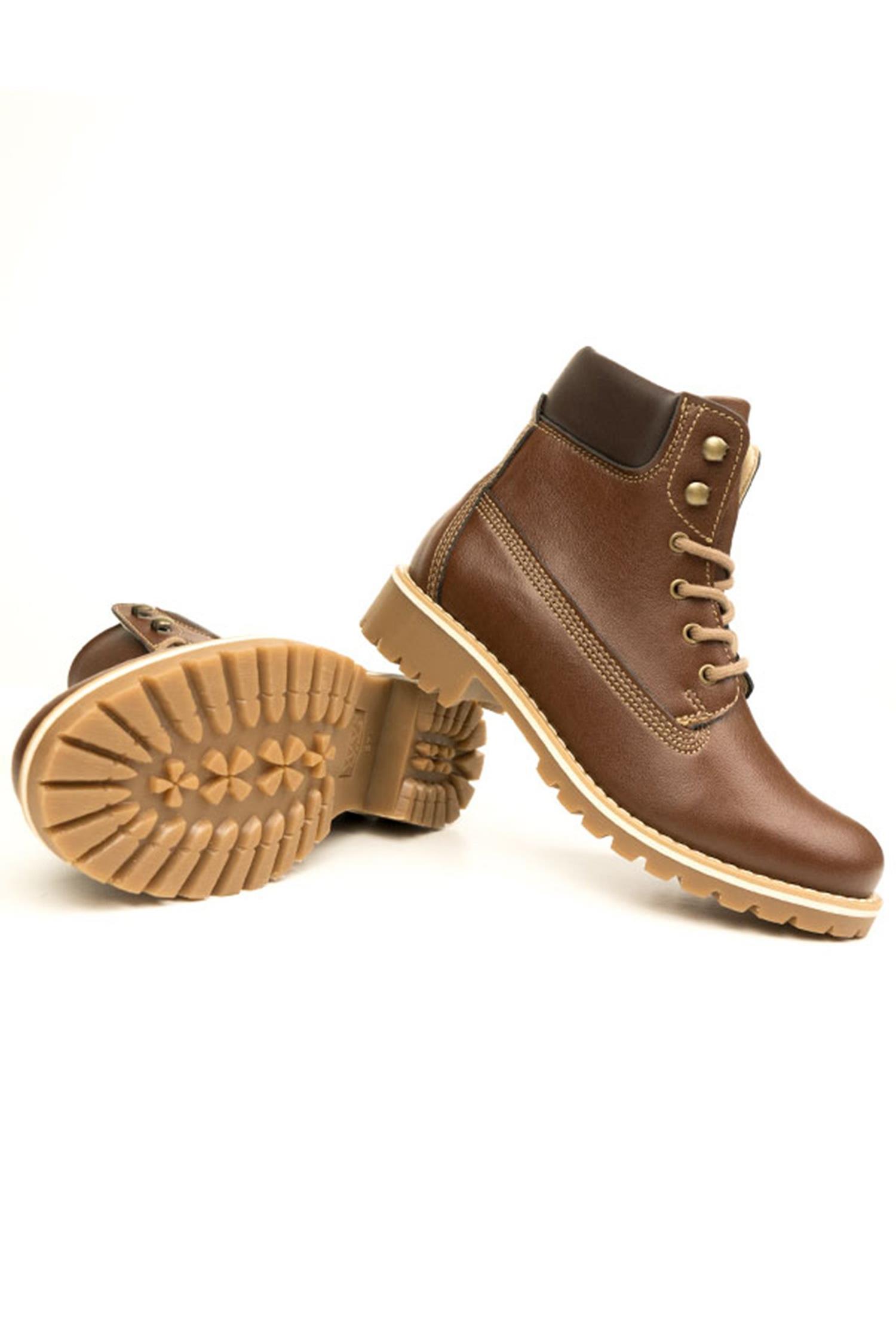 Image of Will's Vegan Store mannen vegan Dock Boots Bruin