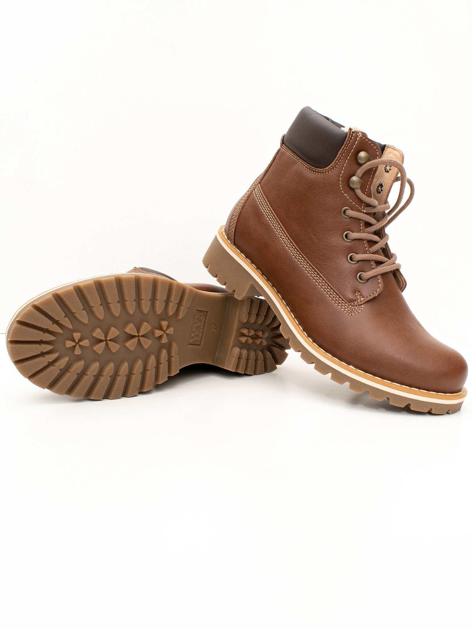 Will's Vegan Store men vegan Dock Boots Insulated Brown