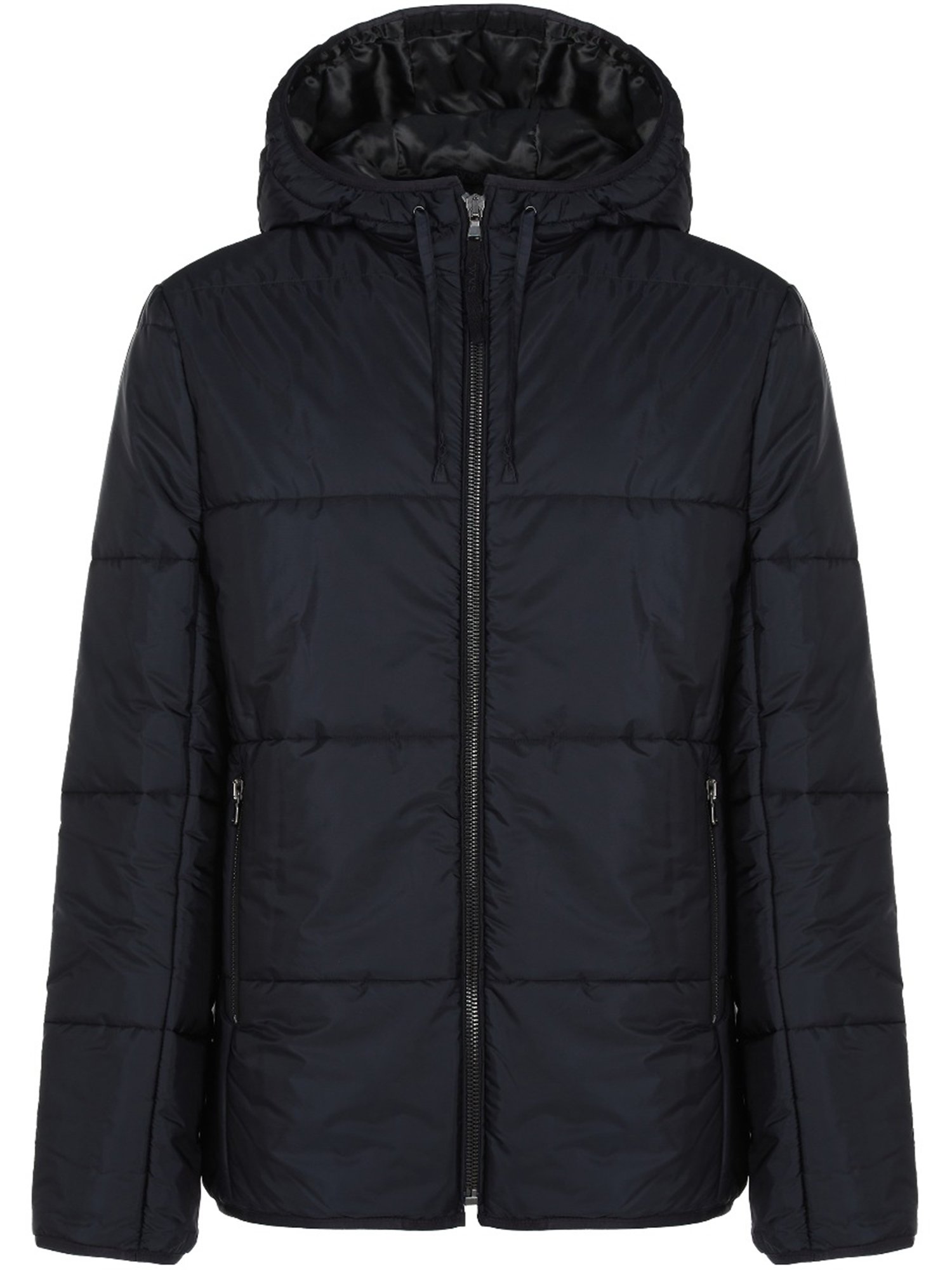 Will's Vegan Store womens vegan Puffer Hooded Black